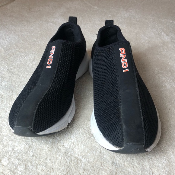 and1 slip on sneakers